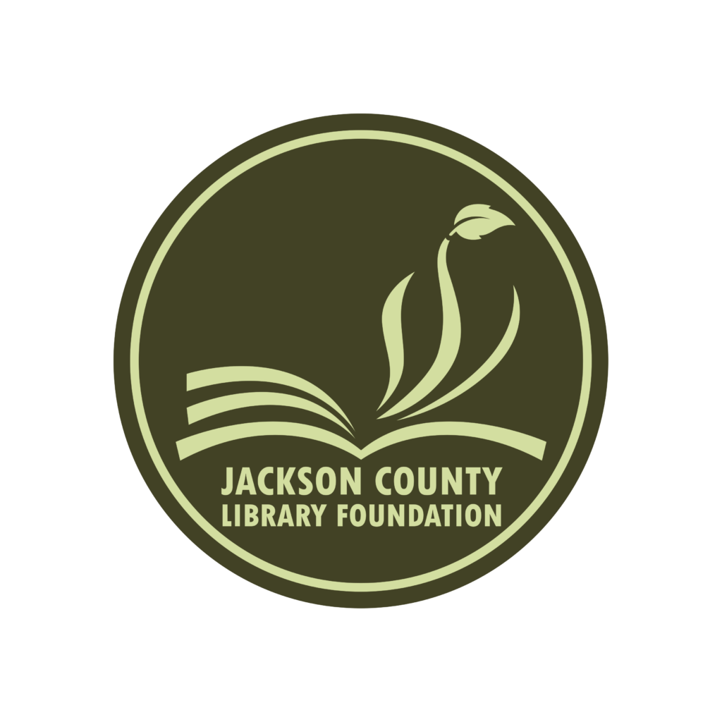 logo for the jackson county library foundation