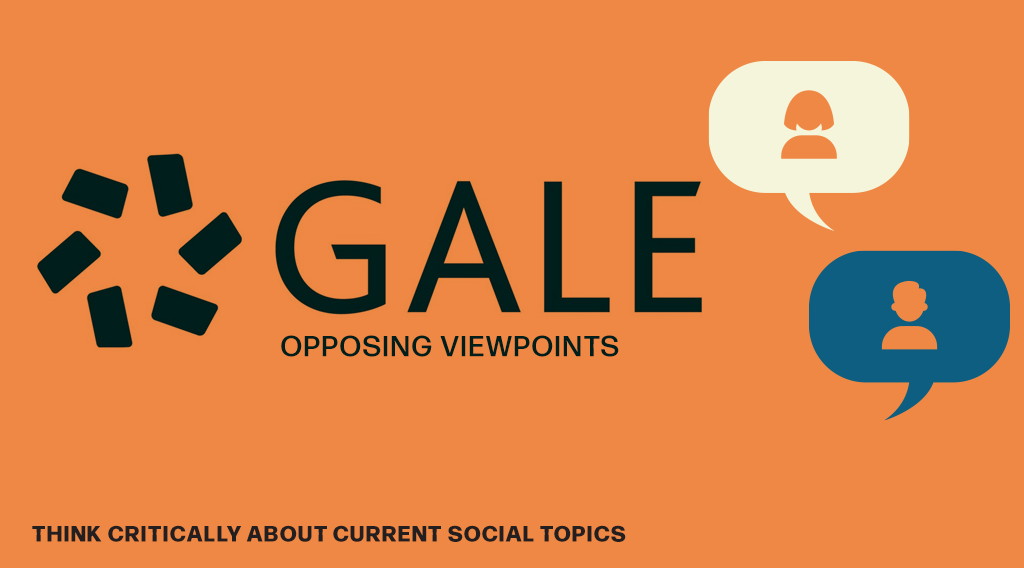 image of Gale opposing viewpoints with text bubble icons